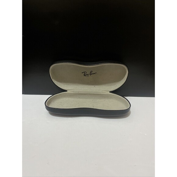 USED RAY BAN  BLACK AUTHENTIC EYEWEAR EYEGLASSES GLASSES CASE ONLY - Picture 3 of 4